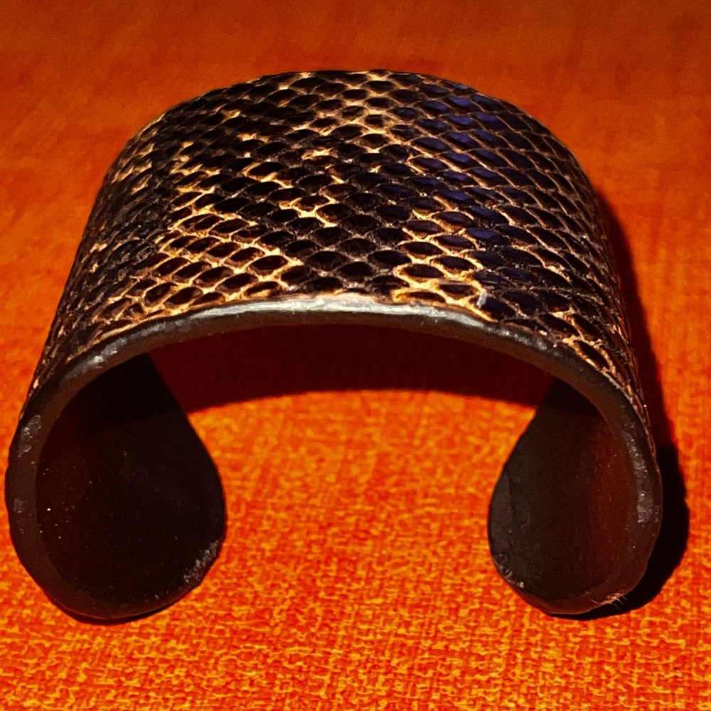 Michael Kors Snake Leather Cuff